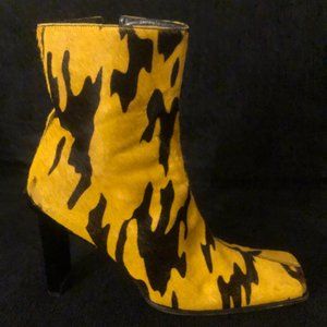 CALF HAIR BOOTS